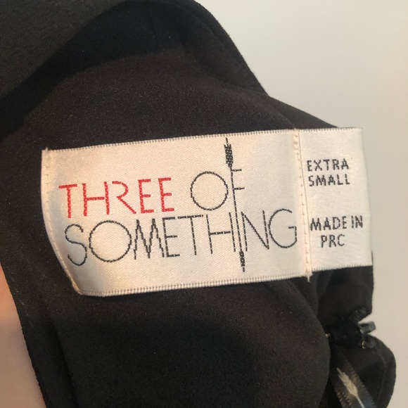 Three of Something Black Palm Tree Dress - Picture 6 of 6